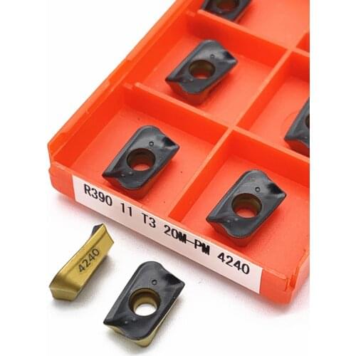 R390 11T320 PM1030 PM4240 Carbide Insert Turning Tool Lathe Milling Cutter CNC Cutting Tool R390 11T 320 PM 4240