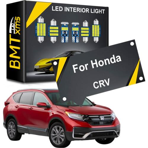 Seker Canbus For Honda CRV RD I II III IV 1995-2016 2017 2018 2019 2020 2021 Auto Interior LED Lights For Dome Map Lamp Bulb