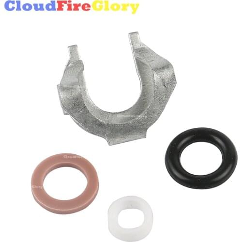 For VW Passat Polo Golf Jetta MK6 Touareg For Audi Q7 3.6L Lower Fuel Injector Valve O-Ring Repair Seal Kit Gasket Set 03H198149