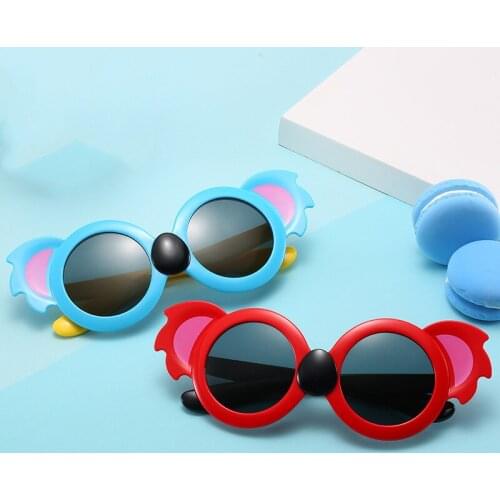 High quality lovely kids sunglasses Fashion Trend Cartoon Wholesale Fashion Animal Shades Sunglasses KS-025
