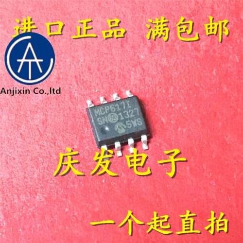 10pcs 100% orginal new 100% quality real stock Imported quality goods MCP617 MCP617 - I/SN MCP6171 MCP617I SOP8