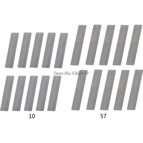 10pcs/Lot for Piston Compressor Valve High Quality Valve Plate 11*57mm 10*46mm Shrapnel Gasket Air Compressor Spare Paper