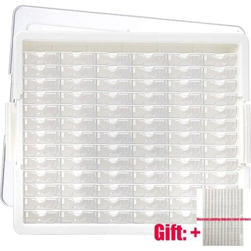 42/50/78 grid 5d DIY Diamond Painting Accessories Storage Box New Diamond Embroidery Mosaic Tool