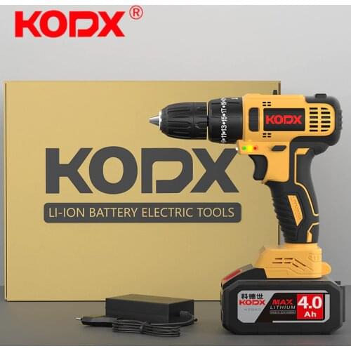 Brushless Hammer Drill 90NM Impact Electric Screwdriver 3 Function 21V Steel / Wood / Masonry Tool Bare Tool By KODX
