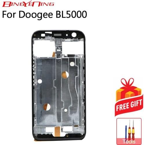 BingYeNing High-quality New Original Front Frame For Doogee BL5000 Front Housing Cover Case Assembly Replacement
