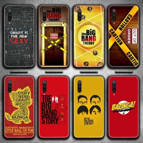The Big Bang Theory TV Phone Case for Xiaomi Mi Note 10 Lite Mi 9T Pro xiaomi 10 10 CC9 Pro