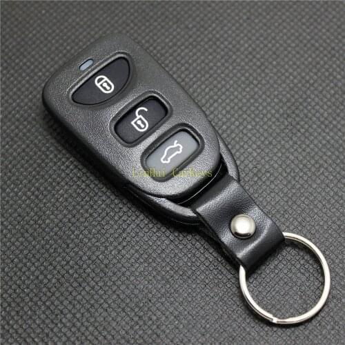 PINECONE Remote Case for KIA CERATO Remote Key Shell Cover With Rubber Buttons Key Ring 1 PC