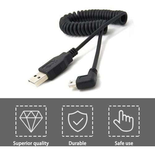 90 Degree Charging USB Charger Cable For iPhone 6 6s 7 8 Plus XR Xs iPad Data Cord for MP3 Players Digital Cameras PS Controller