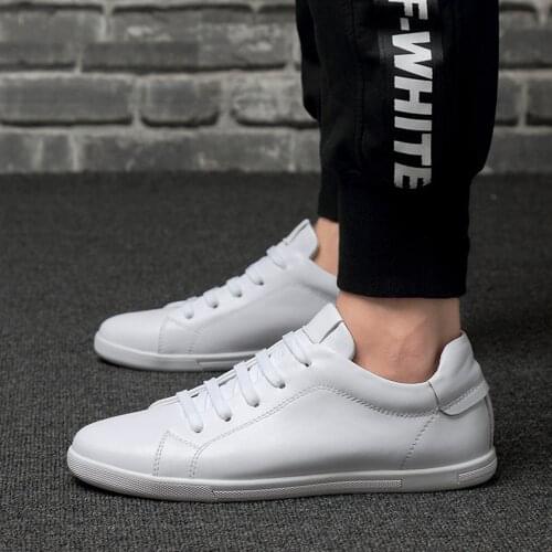 2021 new large size mens shoes simple fashion leather casual non-slip outdoor climbing wear-resistant breathable outdoor hiking