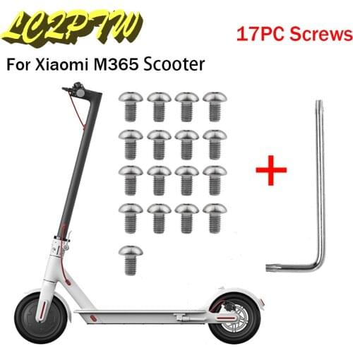 Suitable for M365 Bottom Battery Cover Screws Stainless Steel Metal Screws for Xiaomi Mijia M365 Electric Scooter Repaired Parts