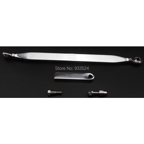 Skull Shift Link Linkage For Harley Softail Street Glide Ultra FLHTC FLSTF FXSTB Ultra FLTRU Road King Fat Boy Custom Chrome