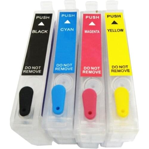 Einkshop 220 220XL empty Refillable Ink Cartridge For Epson T2201 - T2204 WorkForce WF2630 WF2650 2660 XP320 XP420 XP424