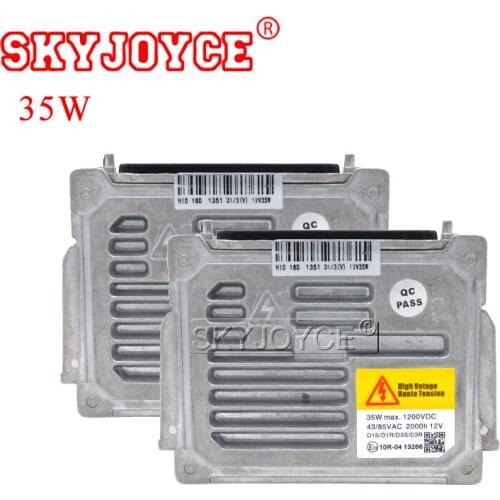SKYJOYCE 35W Original Ballast D1S D1R HID Xenon Ballasts Control Module OEM 63117180050 89034934 For D3S D3R car Headlight Bulbs