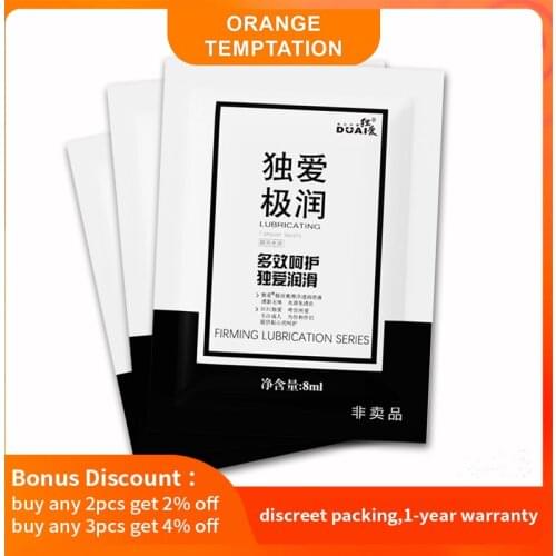 DuAi Water-based Excited Lubricating Oil Sex Shop Products Vaginal Gel Lubricant Libido Lube Anal Vagina Lubrifiant For Adult 18