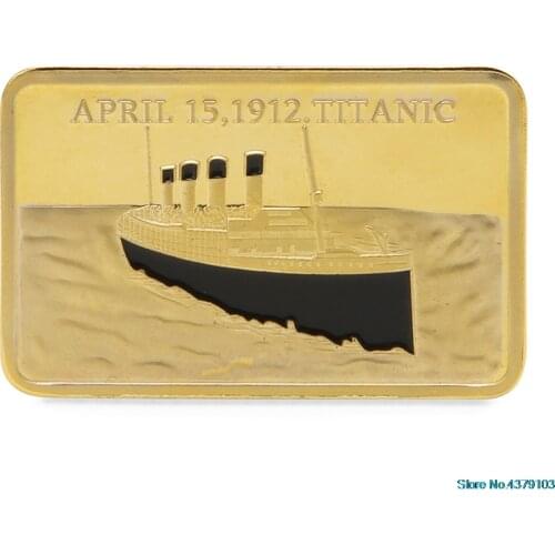 Tragedy Of The Titanic Commemorative Coin Zinc Alloy Collection No-currency Coins Gift
