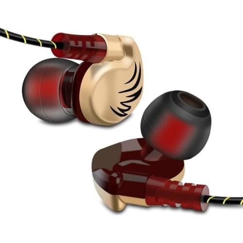 Earbuds subwoofer headset is suitable for the wholesale of male and female universal sports ear by wire headphones of MP3 mobile