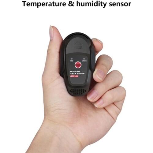 USB Temperature Humidity Data Logger Recorder Generates PDF Recording Datalogger
