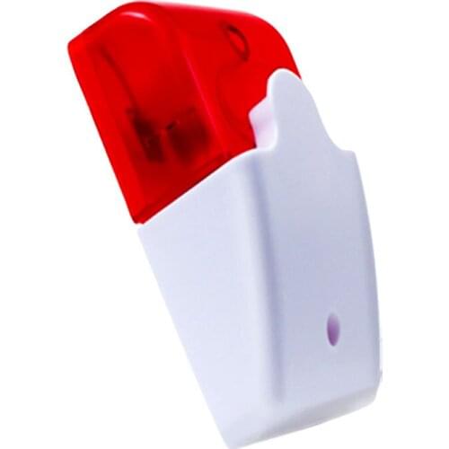 High-decibel Sound and Light Alarm Siren Anti-theft Horn 5v-12v Universal Sound and Light Explosion-proof Fire Alarm Horn