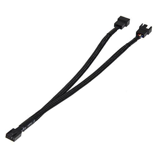 4Pcs 4 pin fan splitter PWM To Dual PWM Computer Case Fan Power Y-Splitter Adapter Cable