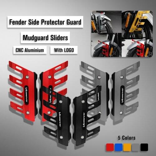 For Kawasaki Versys 650 1000 X300 2008 - 2017 2018 2019 2020 2021 Motorcycle Front Fender Side Protection Guard Mudguard Sliders