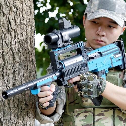 Electric Manual Gel Ball Gun Groza 7-8mm Water Bullet Boys Gift Glock Pistol 6mm Toys gun Soft Paintball Airsoft Air Gun Kid