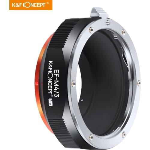 K&F Concept Lens Adapter for Canon EOS EF FE/ S to M4/3 Mount Adapter to M4/3 G1/G2/GF1 MFT for Olympus