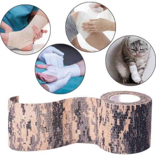 Camouflage Sports Joint Sports Tape Kinesiology Tape Bandage Stickers Muscle Tape Used To Support Ankles, Palms And Shoulders