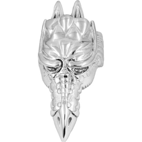 Fanssteel Stainless steel jewelry Dragon long beak ring FSR08W34