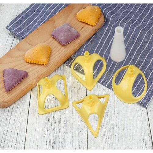 Kitchen Dumpling Molds Plastic Dough Press Dumpling Pie Ravioli Mould Cooking Pastry Chinese Food Jiaozi Maker