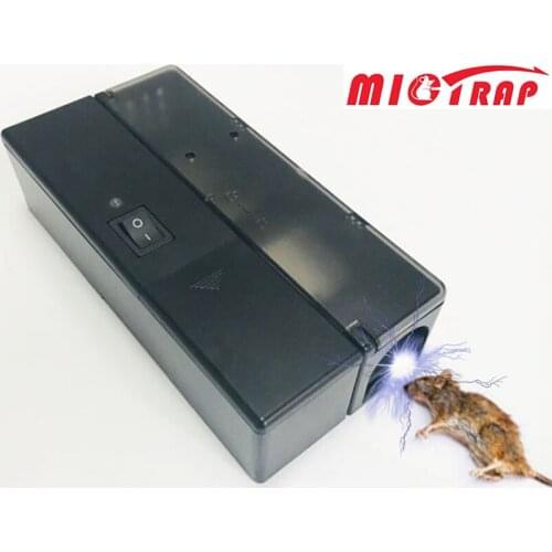 Humane Plastic Rat Mouse Rodent Control Catcher Easy Trap Electric Mouse Killer