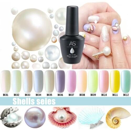 Wholesale 12pcs New Sexy Icecream Seria Nail Polish Japanese Luxury Original Nanometer Nail Art Polish 15ml Soak Off Gel Polish