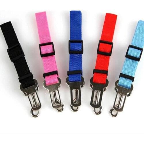 Adjustable Lead Leash Cat Dog Car Safety Seat Belt Harness Pet Puppy Pup Hound Vehicle Seat Belt LX8173