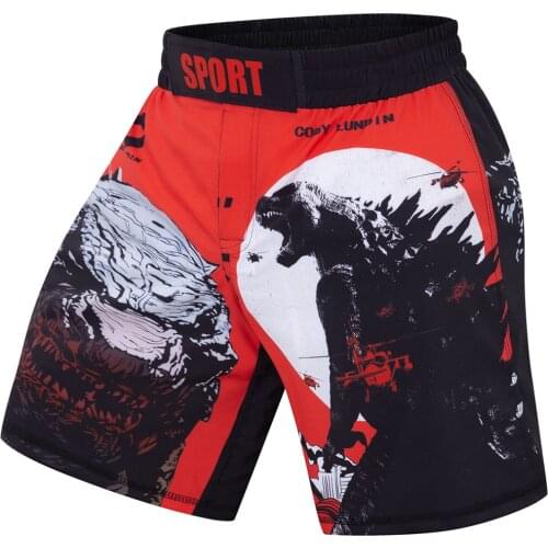 Men Technical Performance Falcon Shorts Sports Training And Competition MMA Shorts Tiger Muay Thai Boxing Short Kickboxing Short