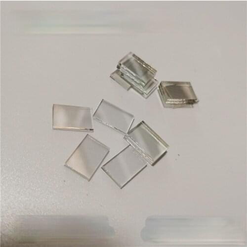 20*20*1.1mm 6 Ohm 10 Ohm 15 Ohm ITO Conductive Glass Solar Cell Etching Sheet