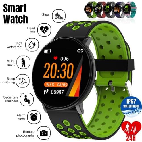 Smart Sports Wristband Fitness Tracker IP67 Waterproof Smart Bracelet Heart Rate Blood Pressure Sleep Monitor For IOS Android