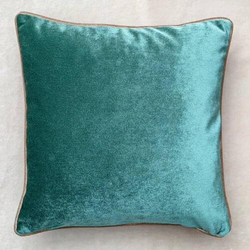 Azury Velveteen Velvet Pillow decorate-Inner Padded Knitted By Hand Handmade 2021 New High Quality Home Decoration Sofa chair Accessory designed