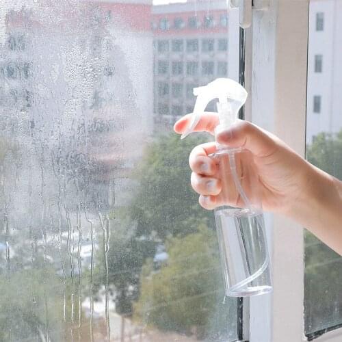 BalleenShiny Watering Can Spray Plastic Transparent Household Flower Spray Gardening Disinfection Hand Pressure Sprayer