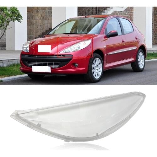 CAPQX For Peugeot 207 09-13 Front Head Light Headlamp Lid Cover Lampshade headlight glass Lampcover Lamp Shade Trim Shell Hood