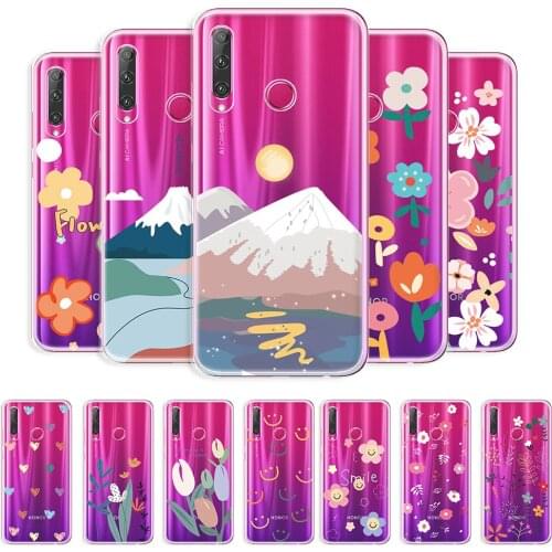 For Huawei Honor 10i Case Transparent Case For Honor 20e Soft Fashion Phone Bag on Honor 20i Clear Protective Back Cover Bumper