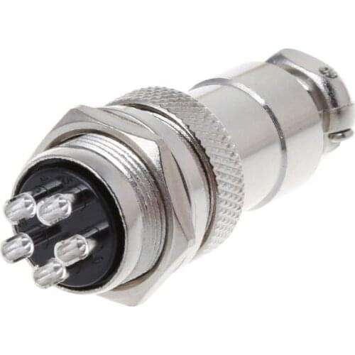 GX20 Aviation Connector Kit Male And Female 2/3/4/5/6/7/8 Pin Socket Plug