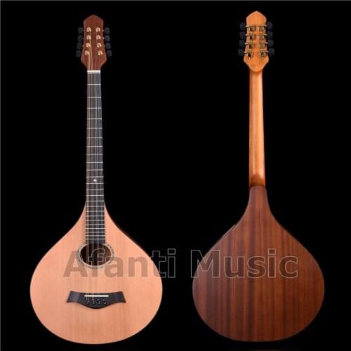 Afanti Music Solid Red Pine Wood Top Mandolin (AMG-2247)