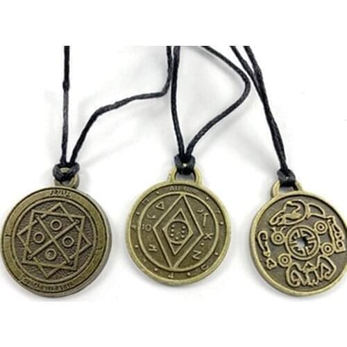 Fashion Retro Viking Totem Men Pendant Leather Cord Necklace Rock Punk Charm Classic Male Finger Jewelry Gift 2021 Jewelry