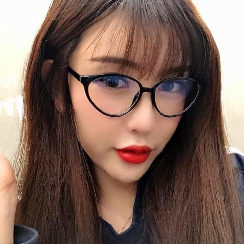 2021 Fashion Cateye Glasses Frame Vintage Women Men Prescription Cat Eye Eyeglass Frame Men Optical Computer Reading Eyeglasses