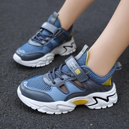 2021 Summer Kids Shoes Toddler Sandals Closed Toe Boys Sandals Children Little Kids Fashion Breathable Non-slip Shoes EU 28-40