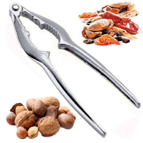 Quick Walnut Cracker Nutcracker Sheller Zinc Alloy Nuts Opener Kitchen Tool