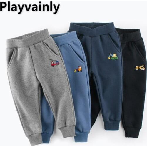 Autumn winter New Boys Girls Pants Leisure Pants for Children Warm simier sport pants Kids Clothes E7615