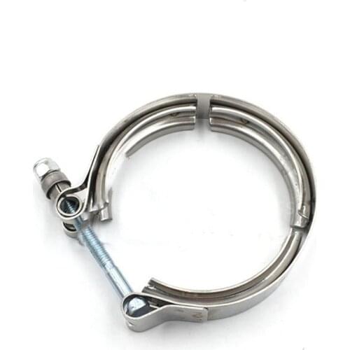 For Komatsu PC60 100 120 200 220 360-7 muffler connecting pipe to turbocharger iron pipe clamp clamp excavator parts