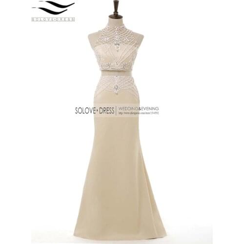 SOLOVEDRESS Womens Satin Dresses
