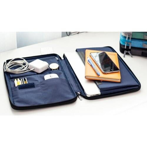 A4 computer bag pad bag ol use Manager Multi function folder Voucher holder cards zipper bag file folder