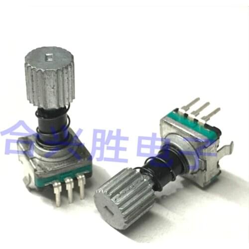 Telescopic self-locking encoder EC11E152T409 amplifier audio car navigation volume button